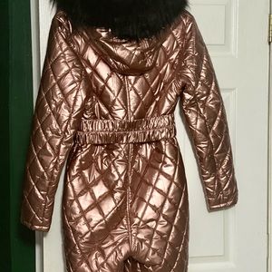 Rose Gold Snowsuit